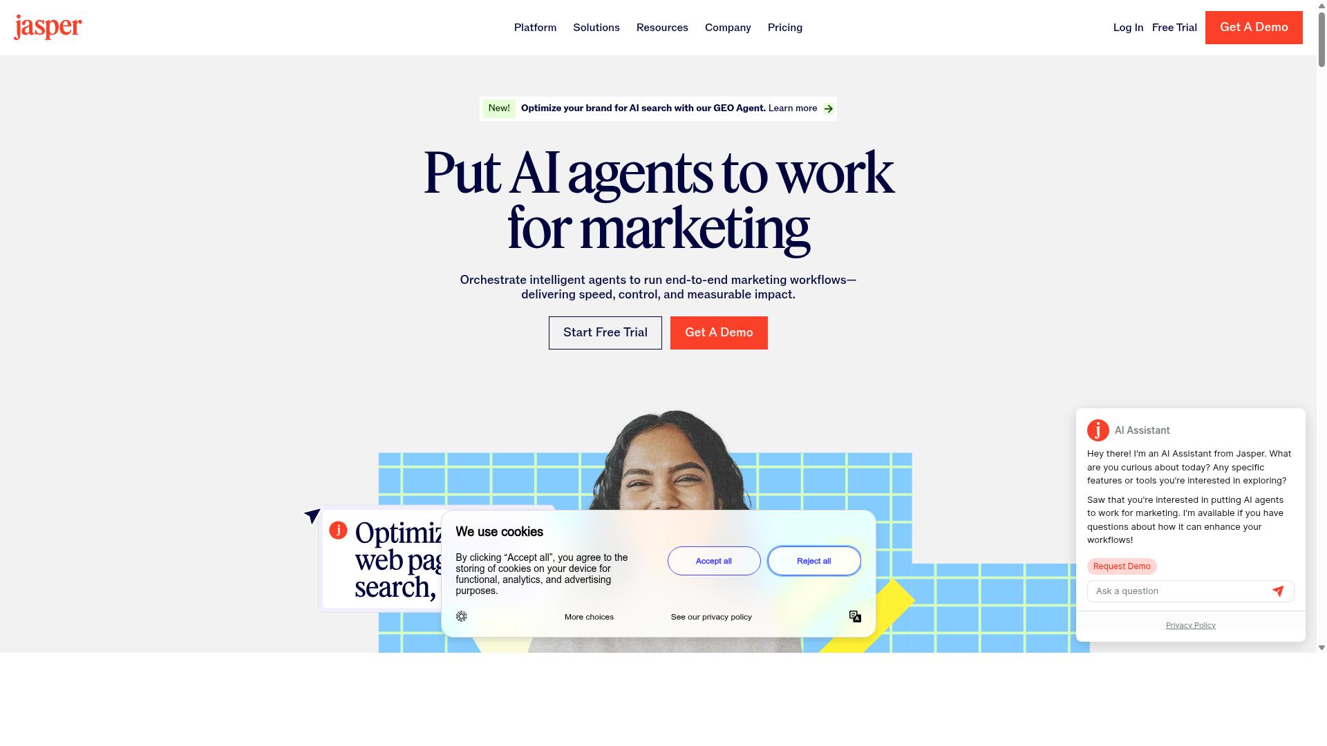 Jasper website